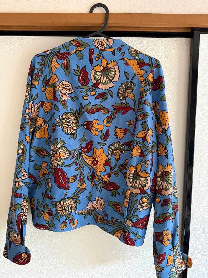 A*a様 Sezane レア品 花柄デザインジャケット 36