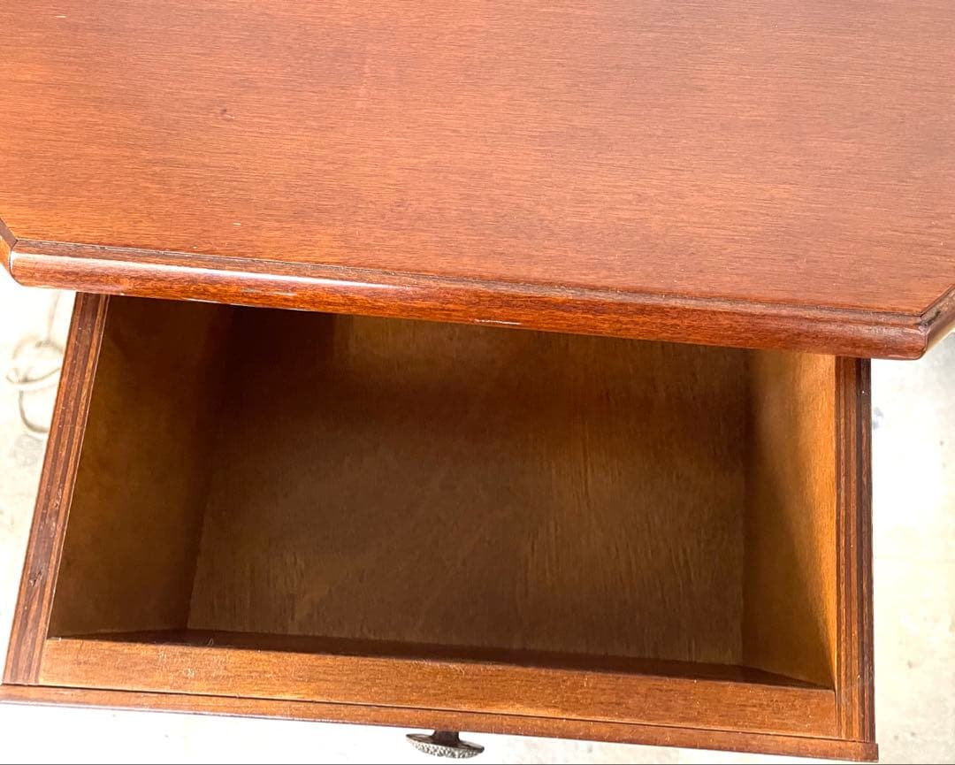 6角チェスト 引き出し キャビネット 電話台 アンティーク イタリア