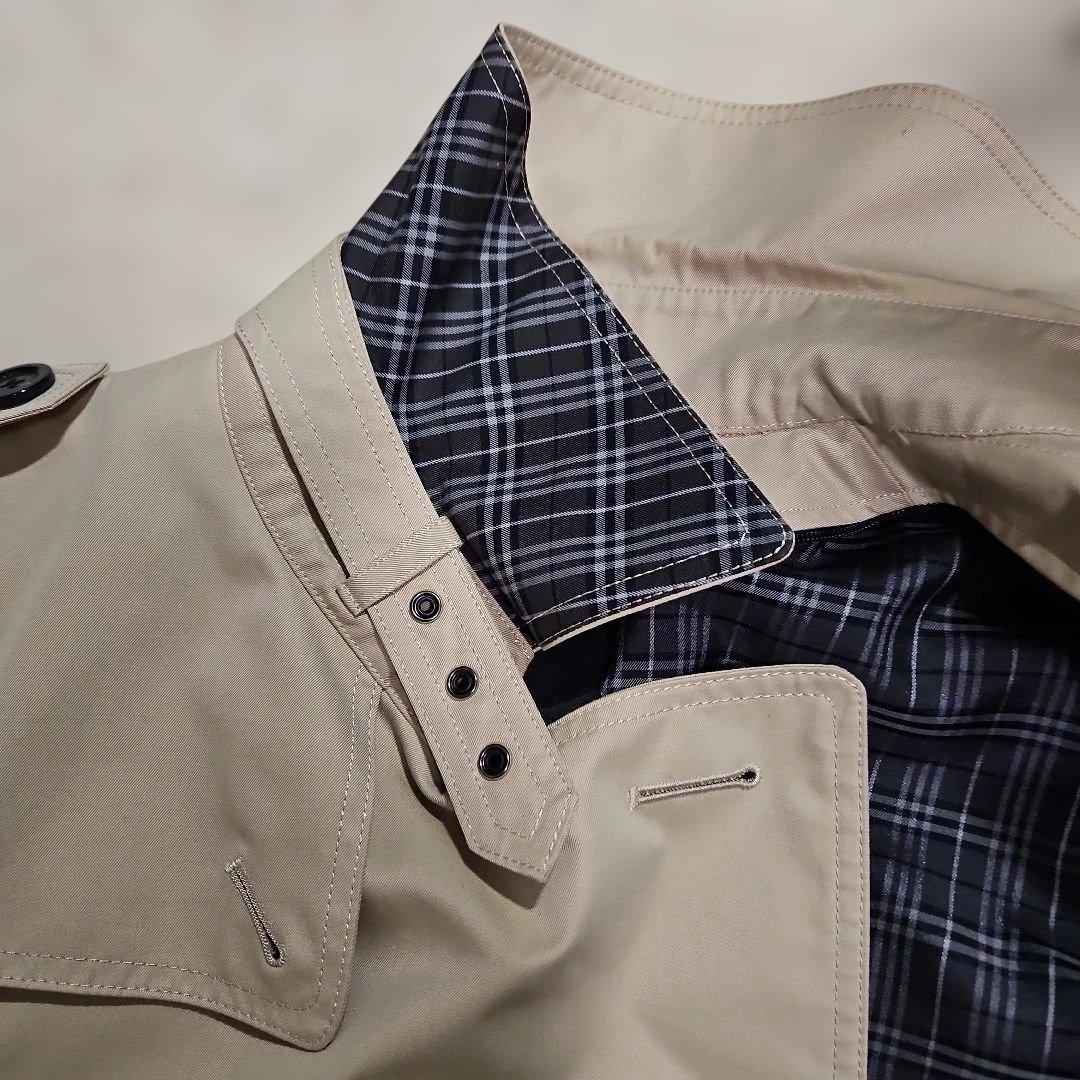 パ*タ様 【Used】バーバリー メンズ トレンチコート L M ベージュ ライ