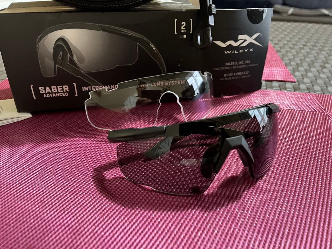 【美品】WILEY X SABER ADVANCED ゴーグル