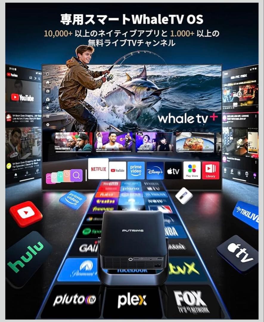 PUTRIMS S36 プロジェクター　本体