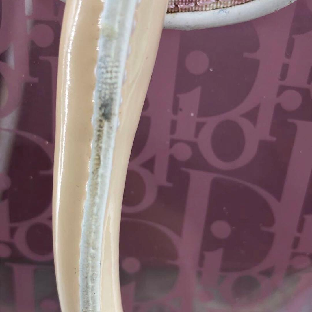 ディオール ハンド ミニボストンバッグ ビニール プール トロッターFS236