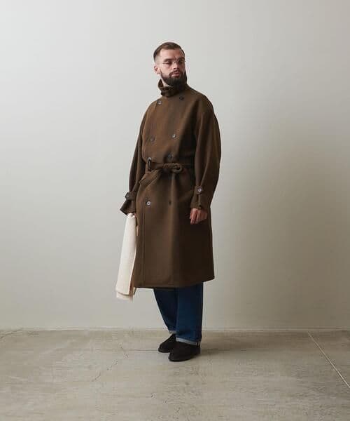 steven alan ウールメルトン トレンチコート Sサイズ