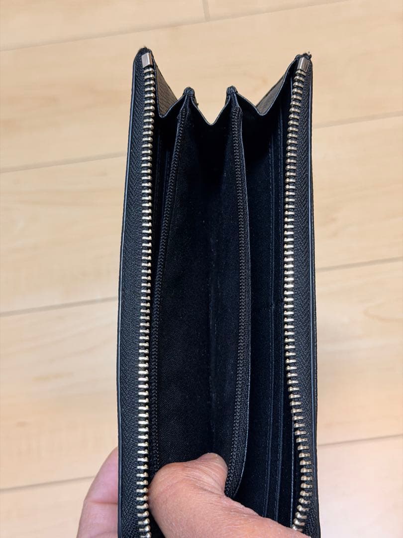 小物 Lacoste Trifold Wallet Croco L Zipper