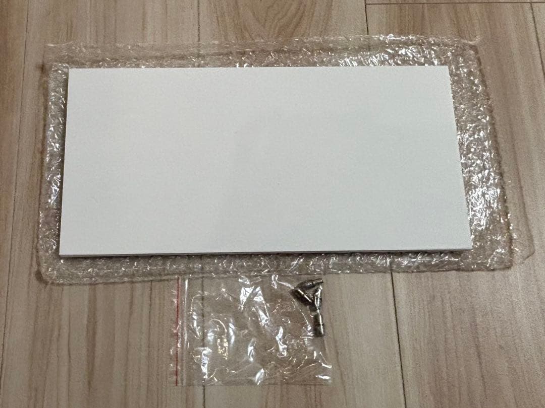 【新品未使用・値下げ】salut! サリュ　オールドウッド2段両開きキャビネット