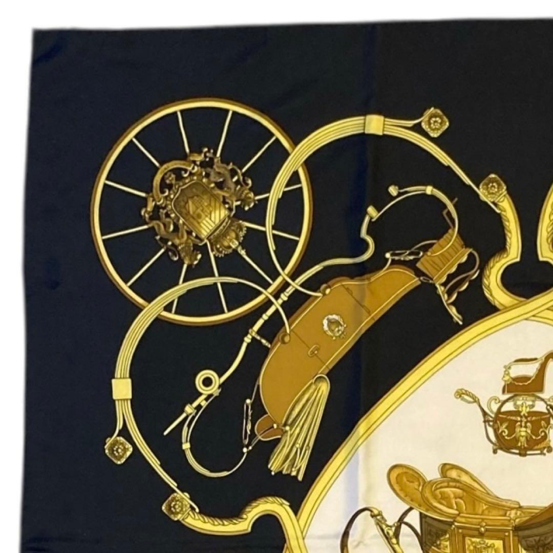 【美品】✨エルメス カレ90 スプリングス クリーニング済み 箱付