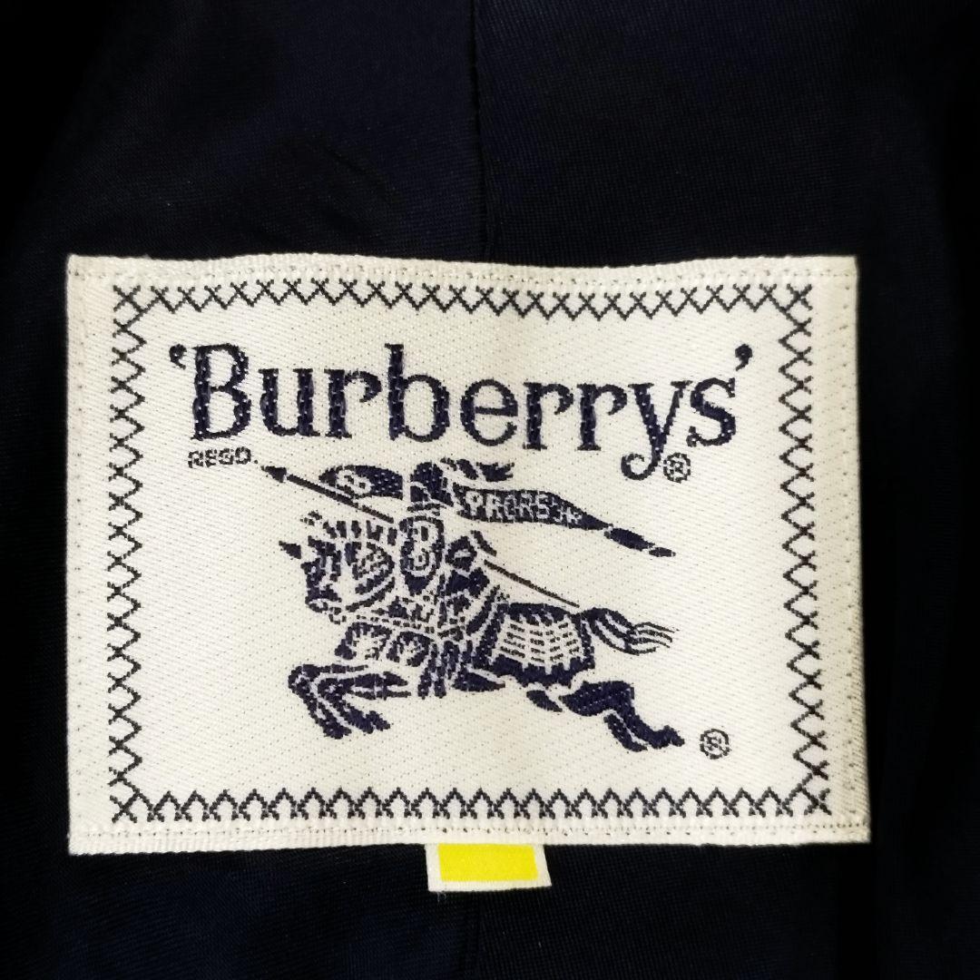90s 白タグ Burberry カシミヤ混 ダブル チェスター コート Ｌ