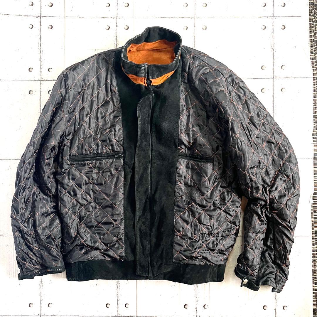 【WILSONS LEATHER】90s NASCAR レーシングジャケット M