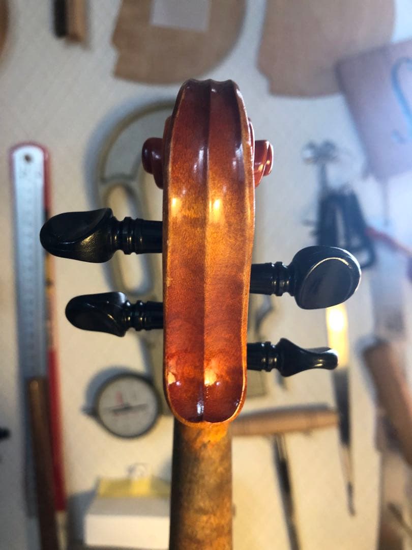 【駒&魂柱調整済】Suzuki分数バイオリンNo280 1/16 1989