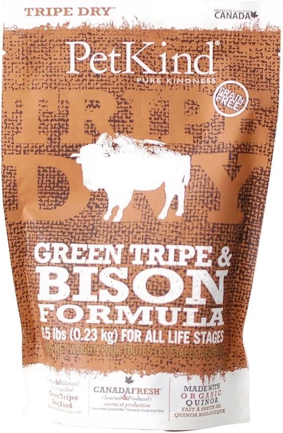 残り4個【新品・2個set】グリーントライプ＆バイソン 2.72kg ドライ