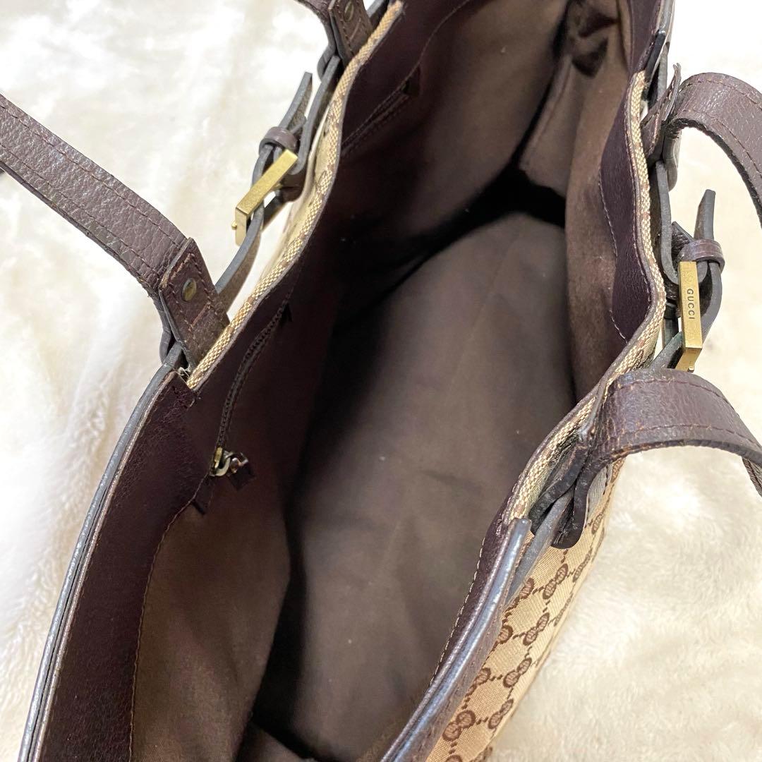 仕*ん様 GUCCI ✨良品✨ トートバッグ マザーズバッグ キャンバス レザー