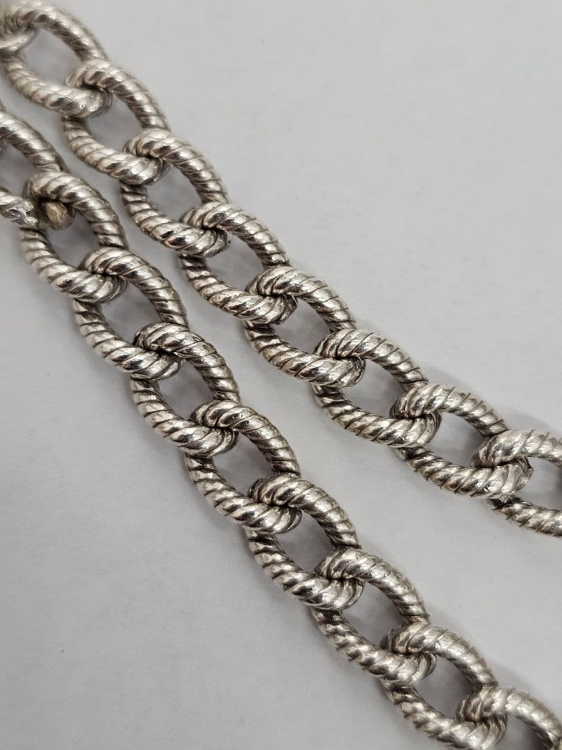 TIFFANY&Co. ティファニー シルバー ツイスト ロープ ブレスレット