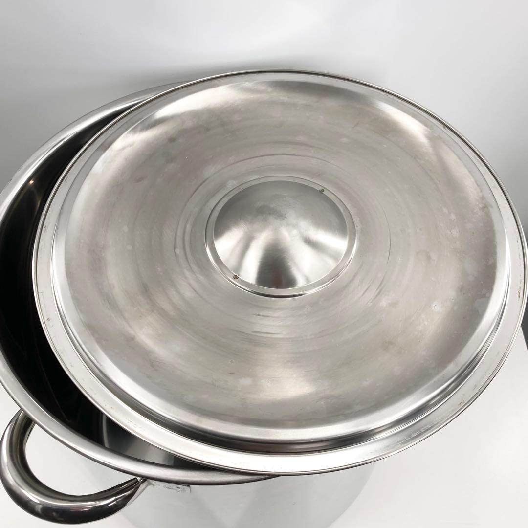 業務用 寸胴鍋 直径36cm 約35L SUS316 モリブデン 大容量