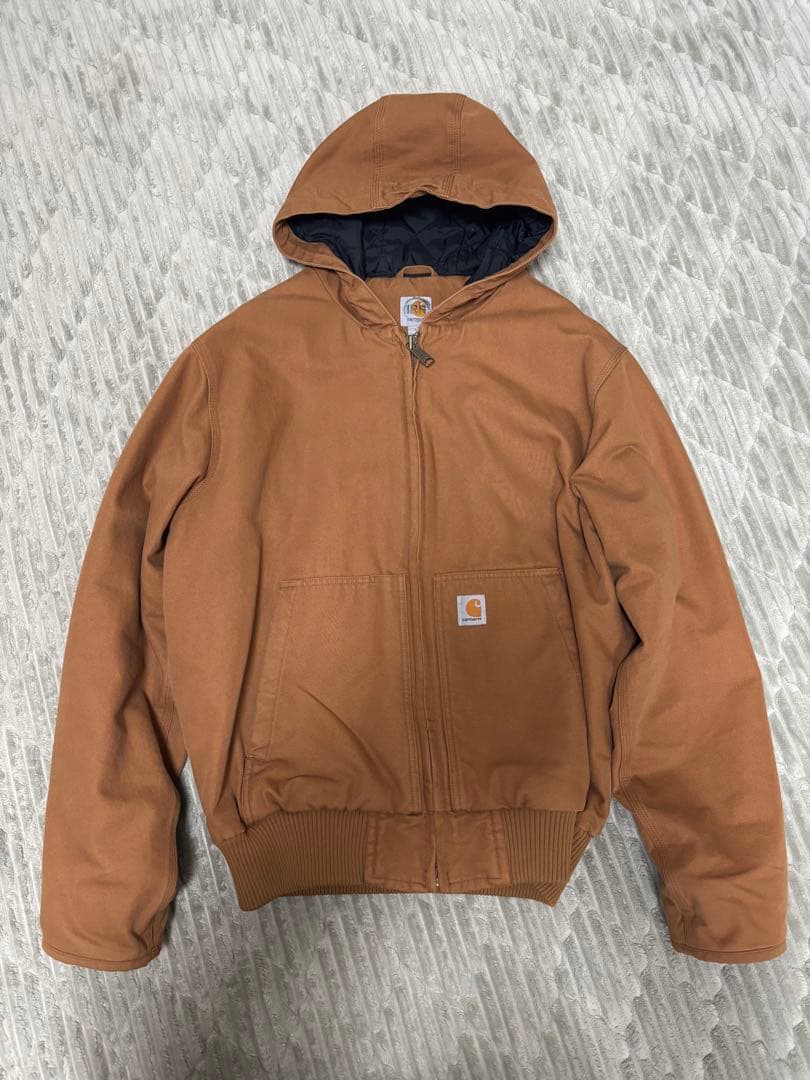 Carhartt フード付きジャケット ブラウン