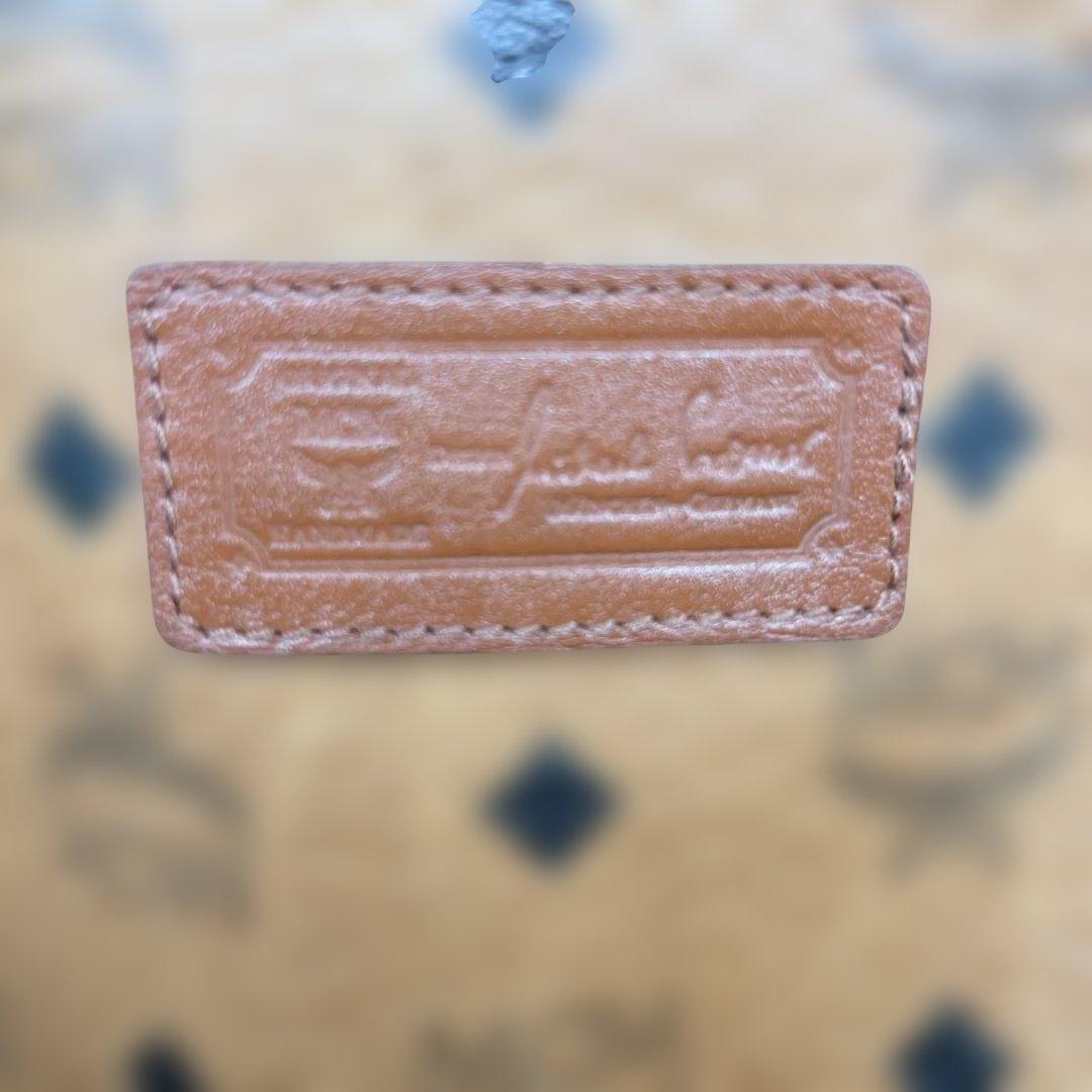 MCM エムシーエム　ヴィセトス柄トートバッグ　肩掛け　レザー