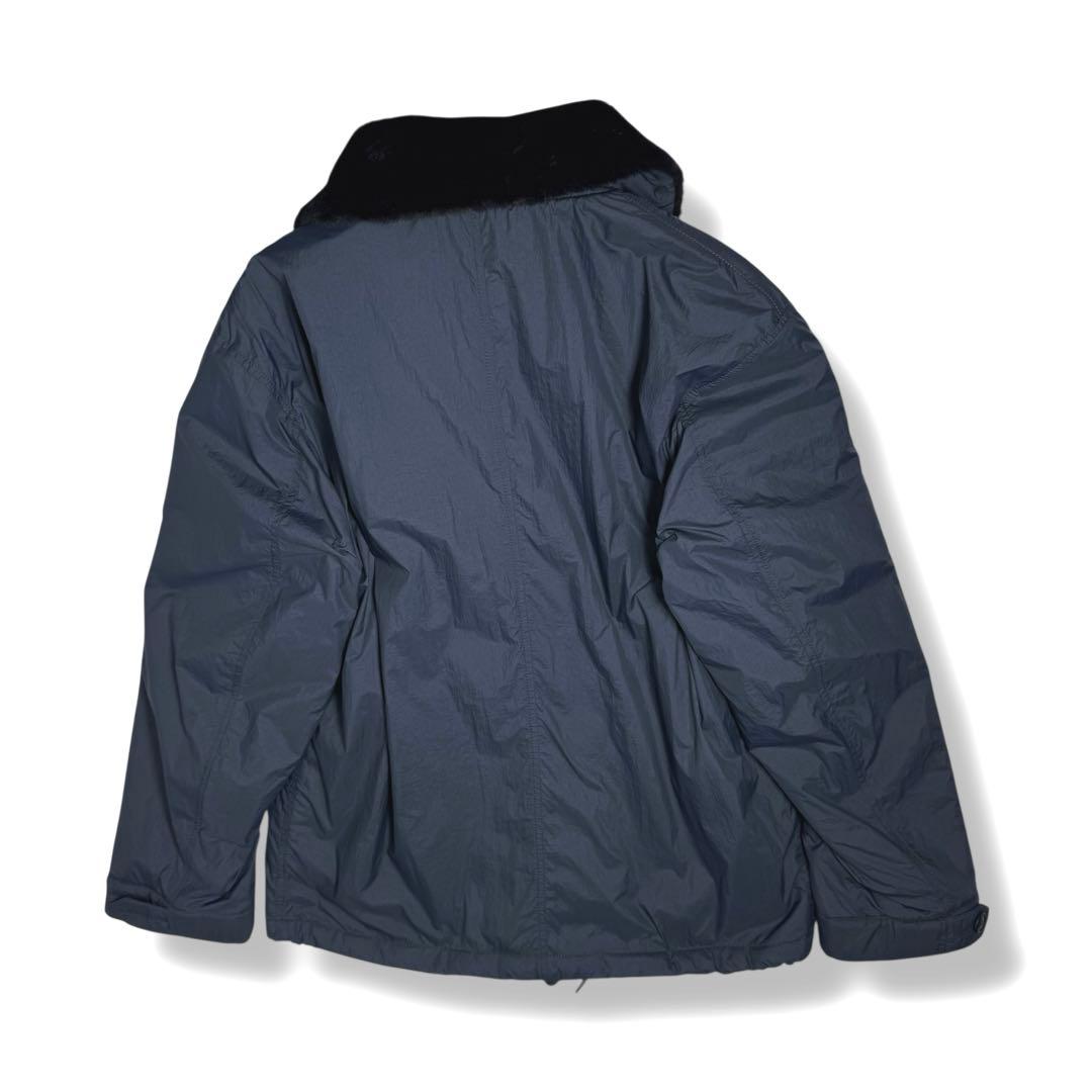 β MEN｜未使用タグ付き裏ボアライトナイロンタフタブルゾンLベータメン