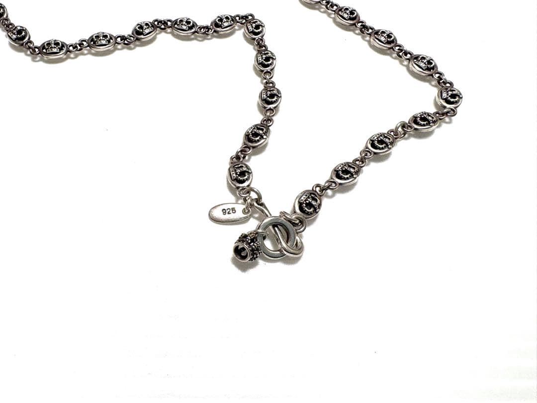 ジャスティンデイビス　チェーン　50cm クラウンモチーフ