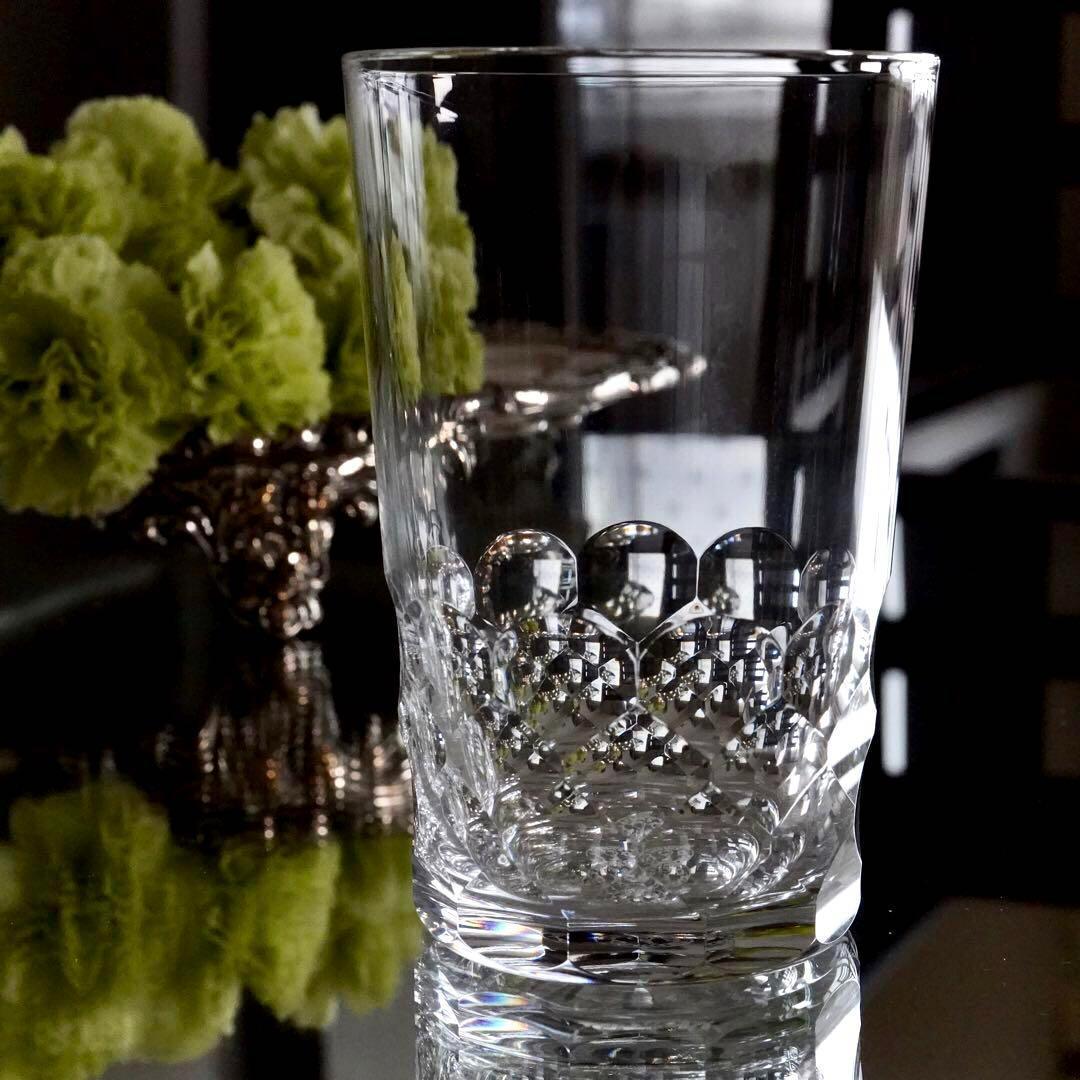 美品オールドバカラBACCARATエカイユ★ショニー タンブラー グラス 1客A