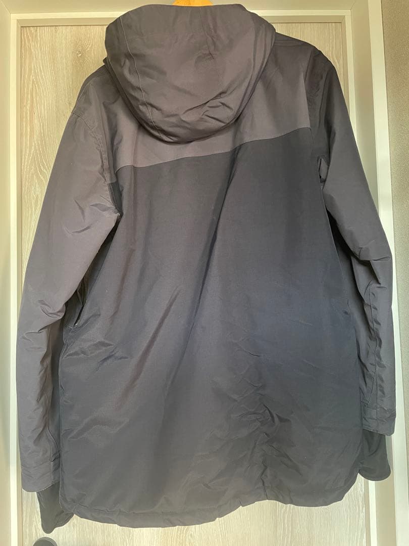 エアブラスター スノーボードウェア 紺 迷彩 上下 セット