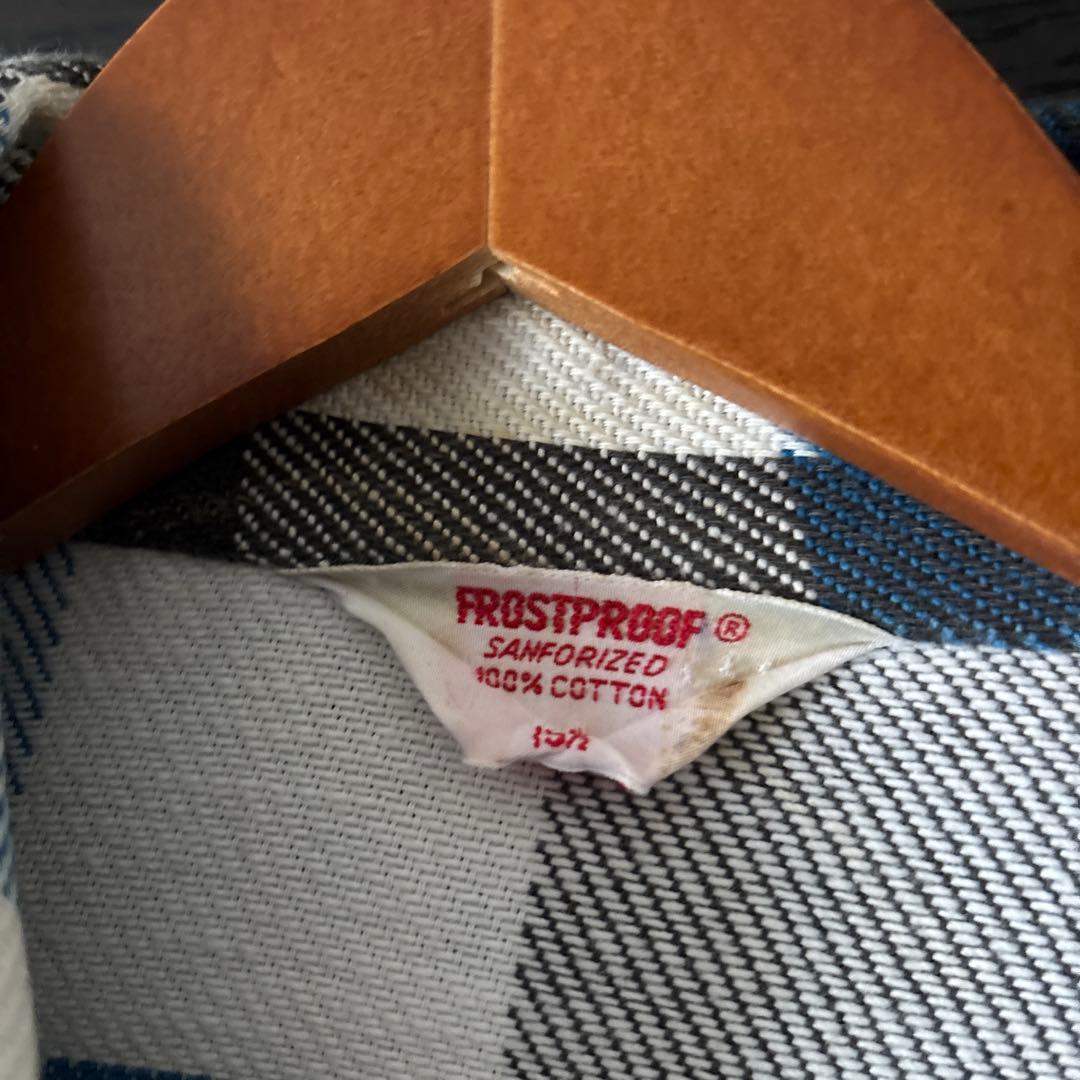 B*y様 FROST PROOF 60s-70s ヘビネルブロックチェック青