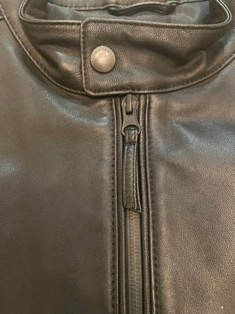 Eddie Bauer / レザージャケット black L