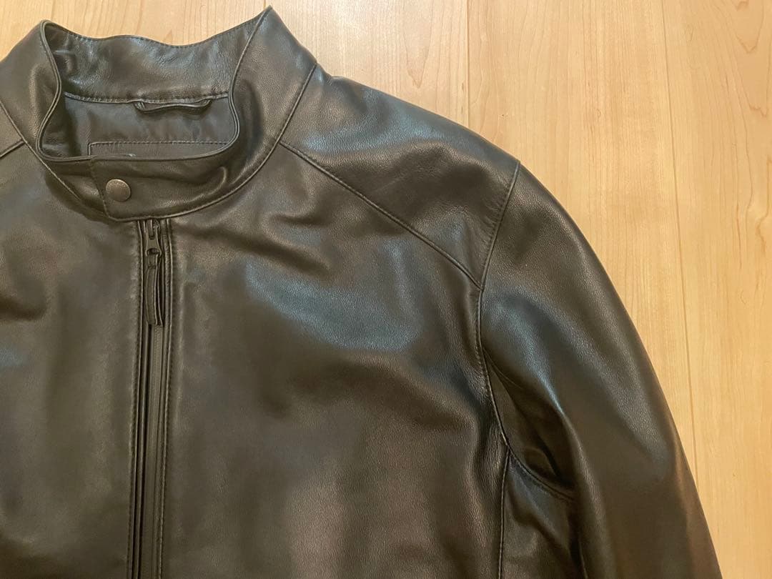 Eddie Bauer / レザージャケット black L