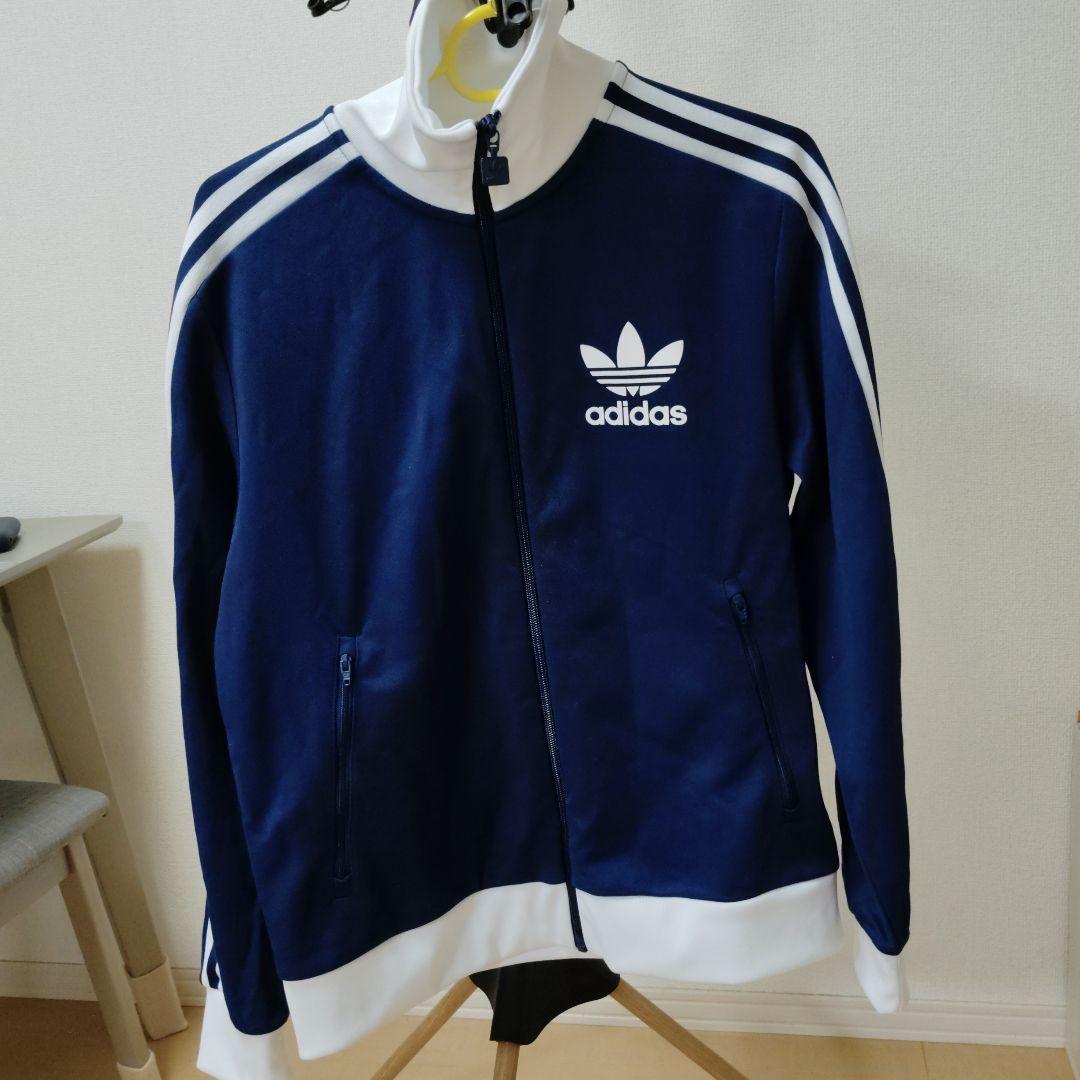 adidasベッケンバウアートラックトップ紺/白XL ほぼ新品　完売品　正規品