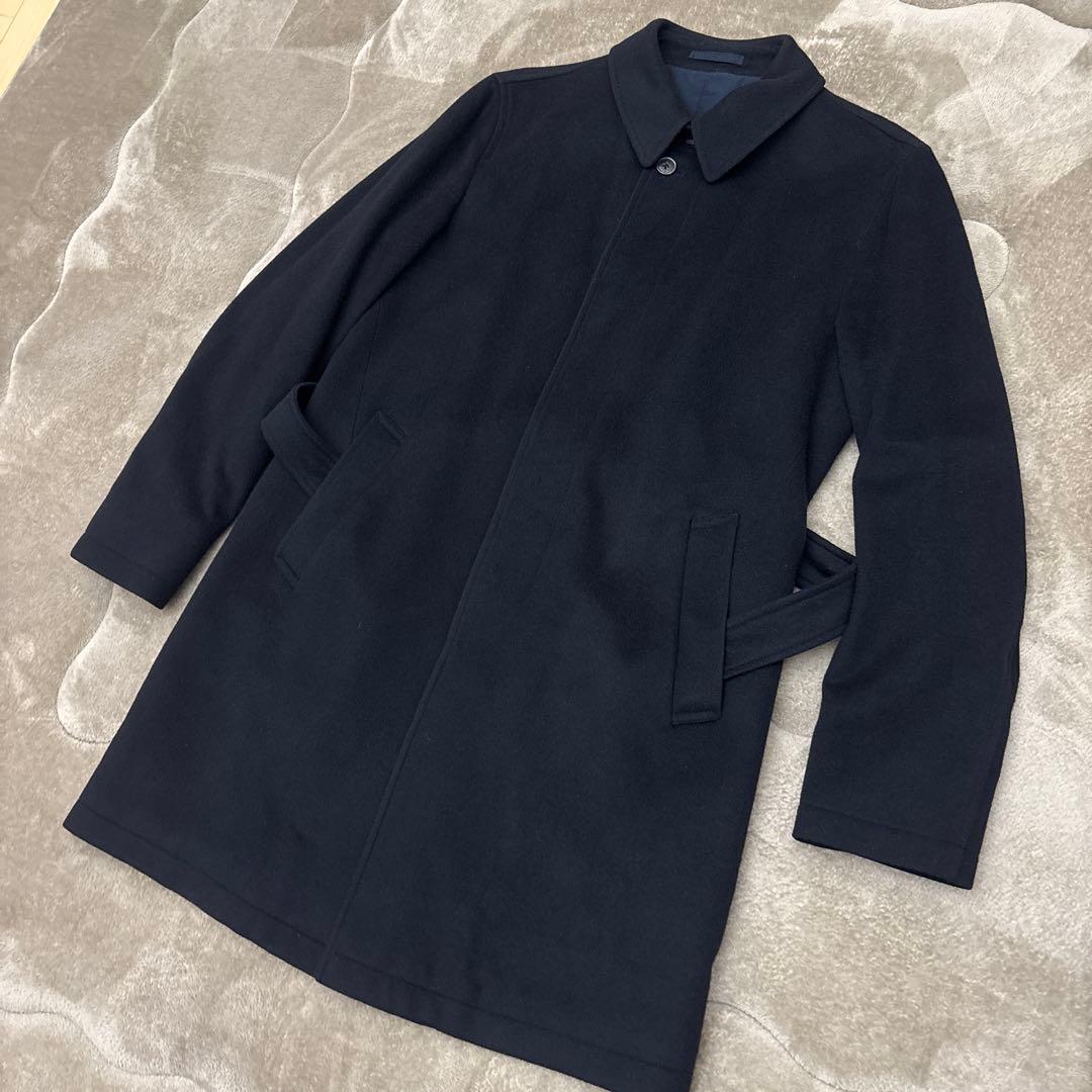 【さかい】HERNO ウールカシミア ステンカラーコート