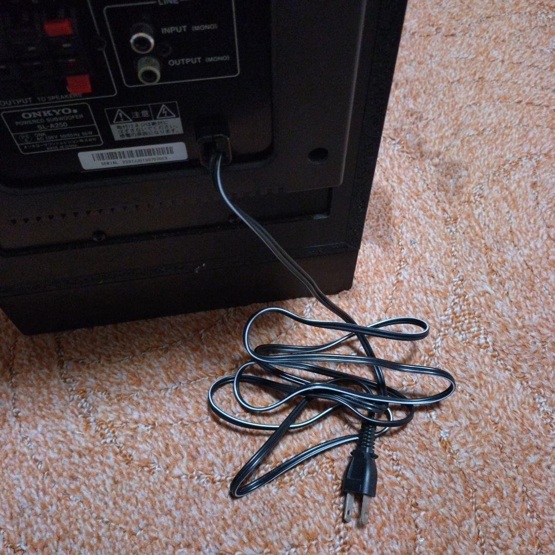 ONKYO サブウーファー 　SL-A250 　美品