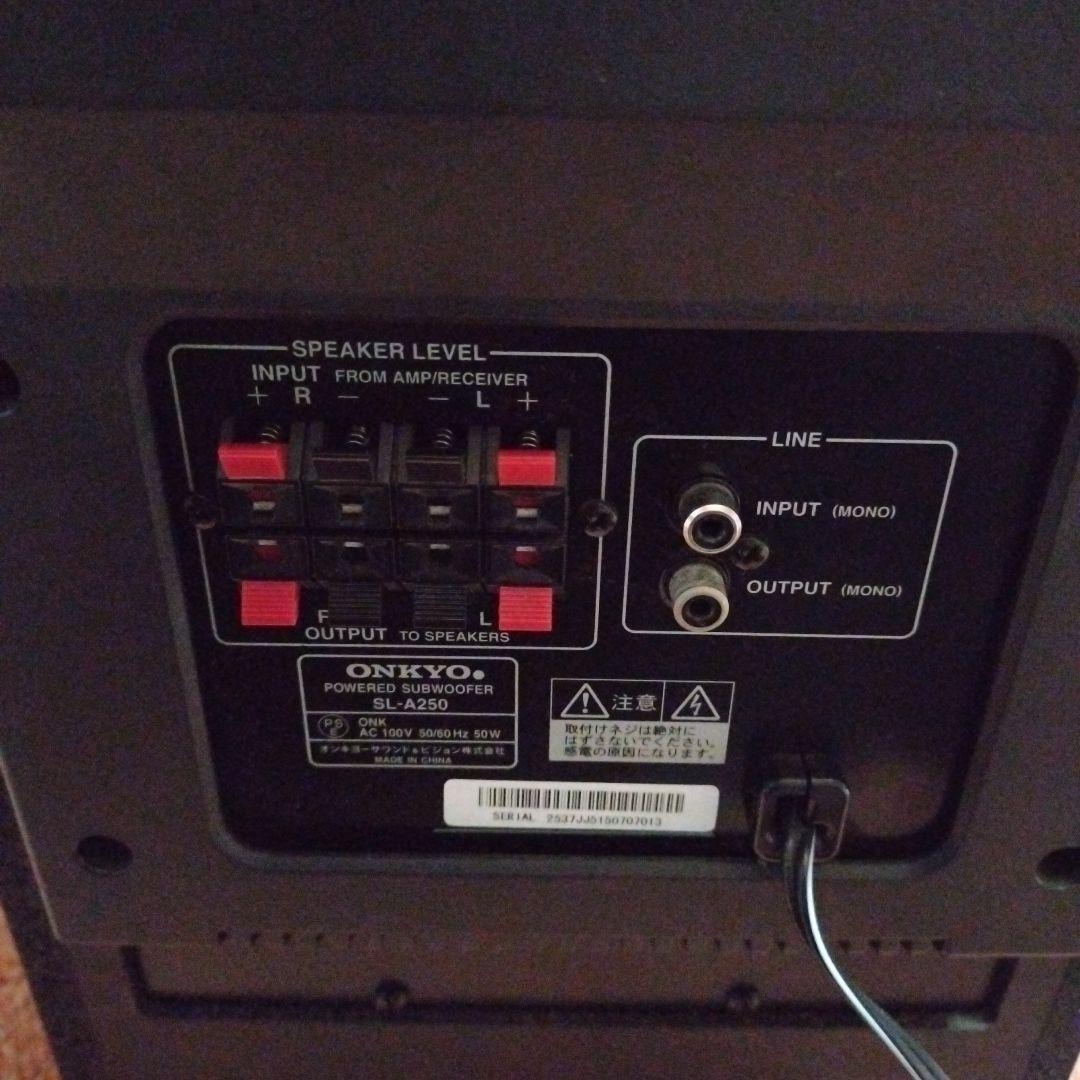 ONKYO サブウーファー 　SL-A250 　美品