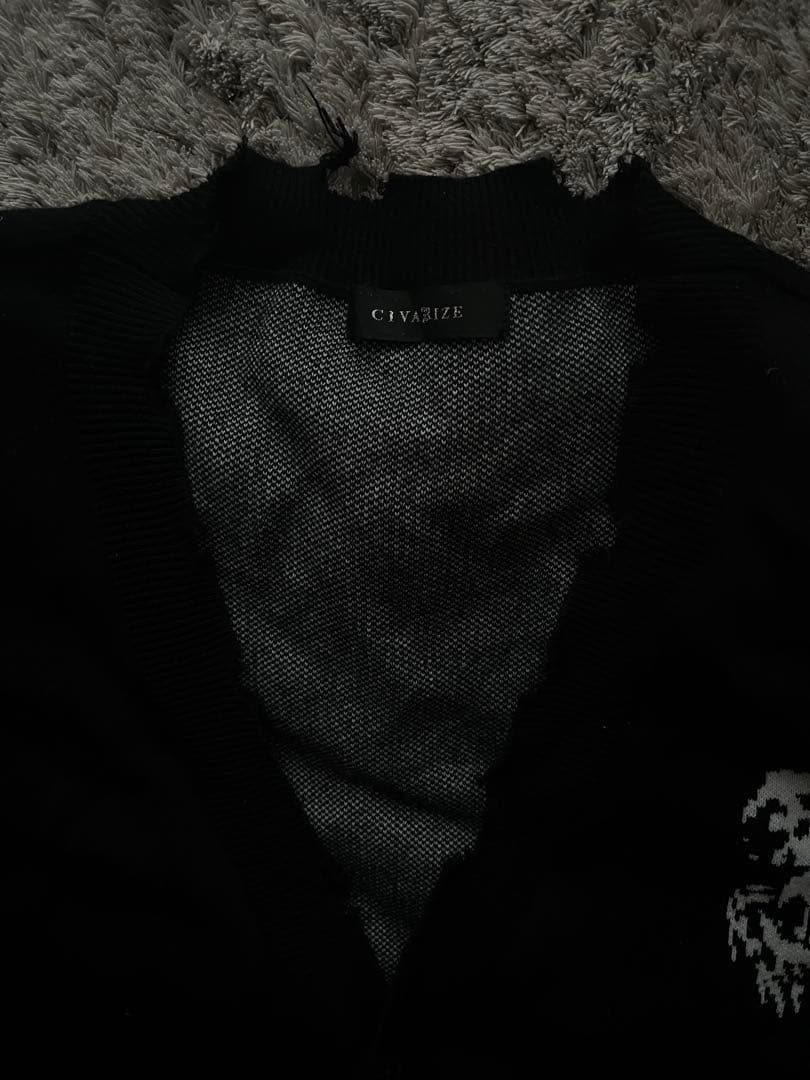 civarize archive ダメージ カーディガン skull Angel