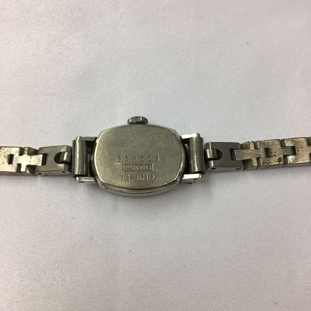 SEIKO セイコーソーラー 14KWG 腕時計　ジャンク