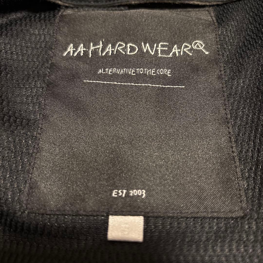 【美品】 AA HARDWEAR ダブルエー　スラッシャー　ウェア　黒赤　スノボ