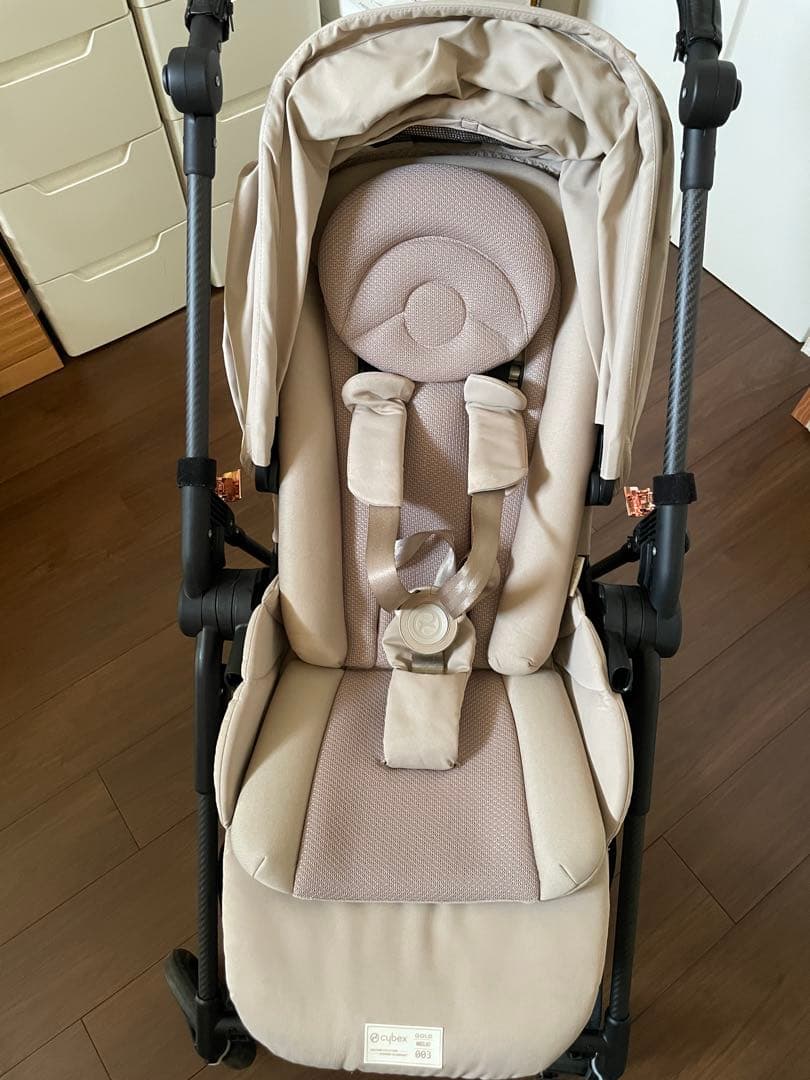 サイベックス cybex メリオカーボン2022年モデル　シーシェルベージュ