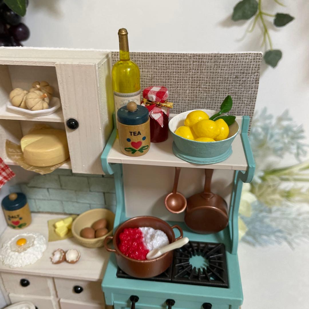 ドールハウス　ミニチュアフード　リーメント　ミニチュアキッチン　インテリア小物