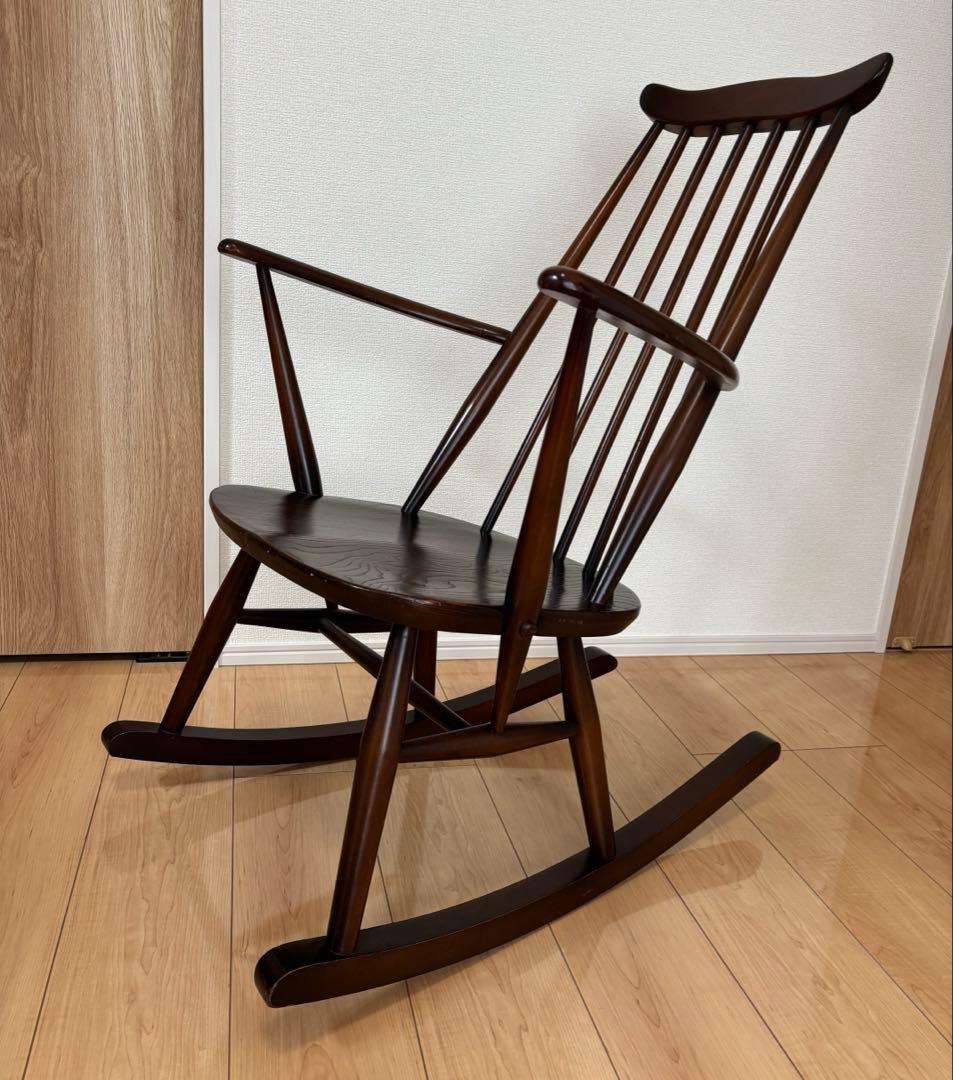 【美品・レア】アーコール ゴールドスミス ロッキングチェア