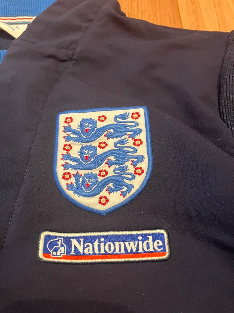 イングランド代表 UMBRO プルオーバードリルトップ古着　XL アンブロ