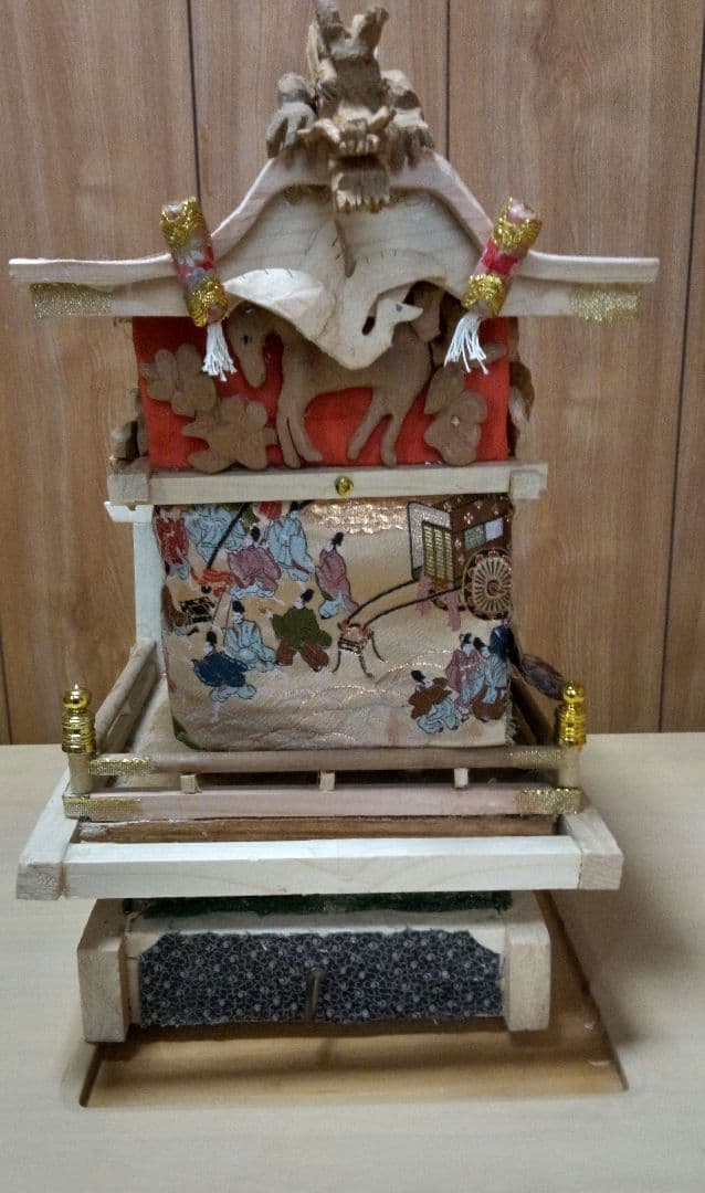 ミニだんじり工芸品