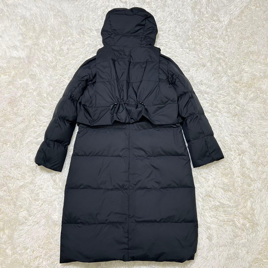 ヒロココシノ　2wayエコファーダウンコート　ブラック　Mサイズ　希少デザイン