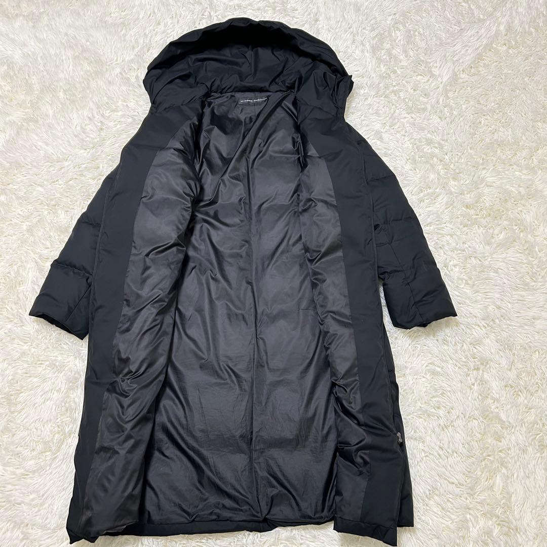 ヒロココシノ　2wayエコファーダウンコート　ブラック　Mサイズ　希少デザイン