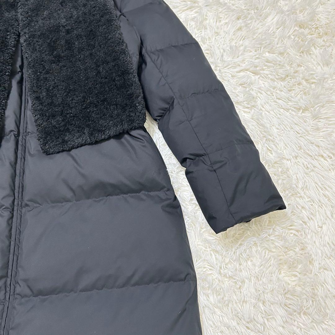 ヒロココシノ　2wayエコファーダウンコート　ブラック　Mサイズ　希少デザイン