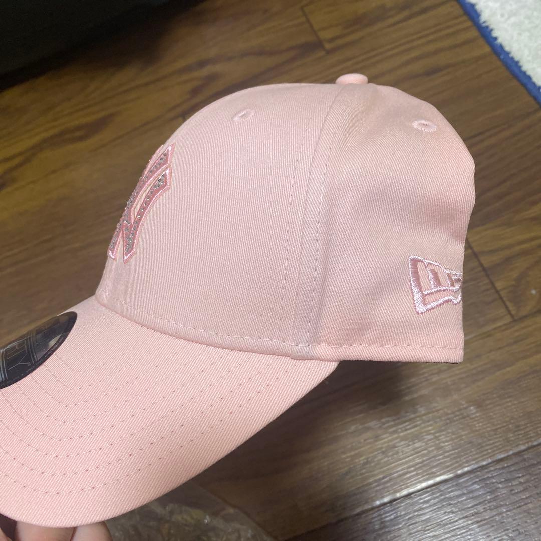 ニューエラ　ピンクレモネード　ラインストーン