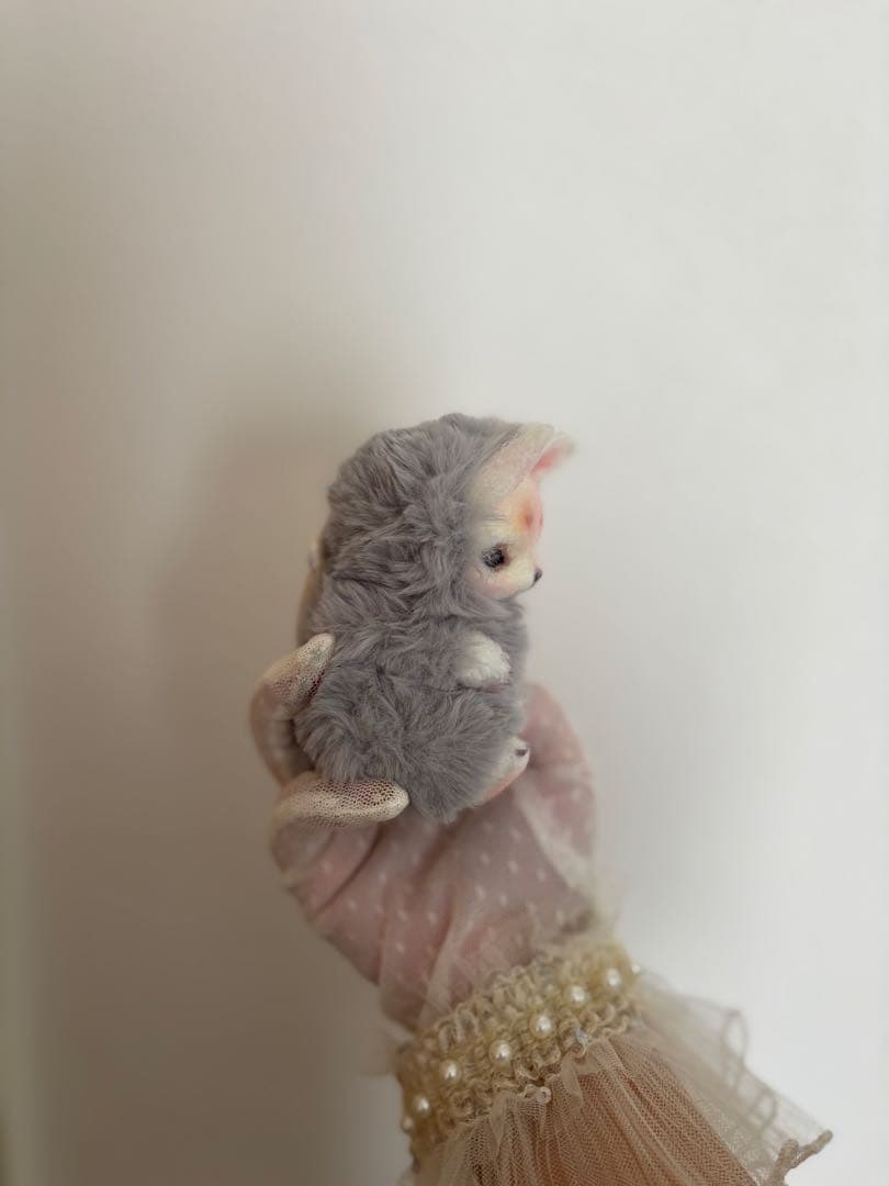 アートドール　No.56うさぎ幻獣　羊毛フェルト