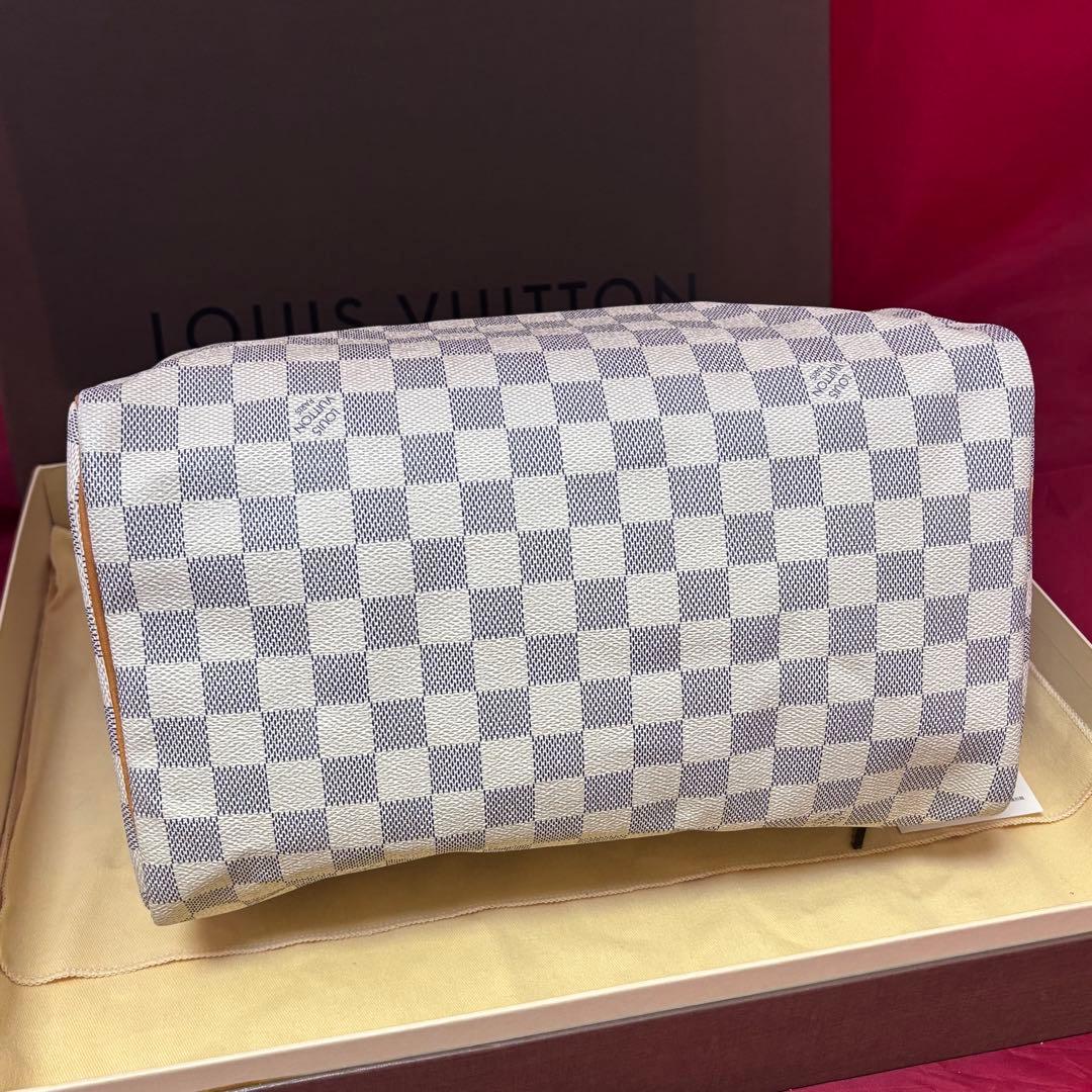 極美品！ルイヴィトン☆スピーディ30 ダミエ アズール