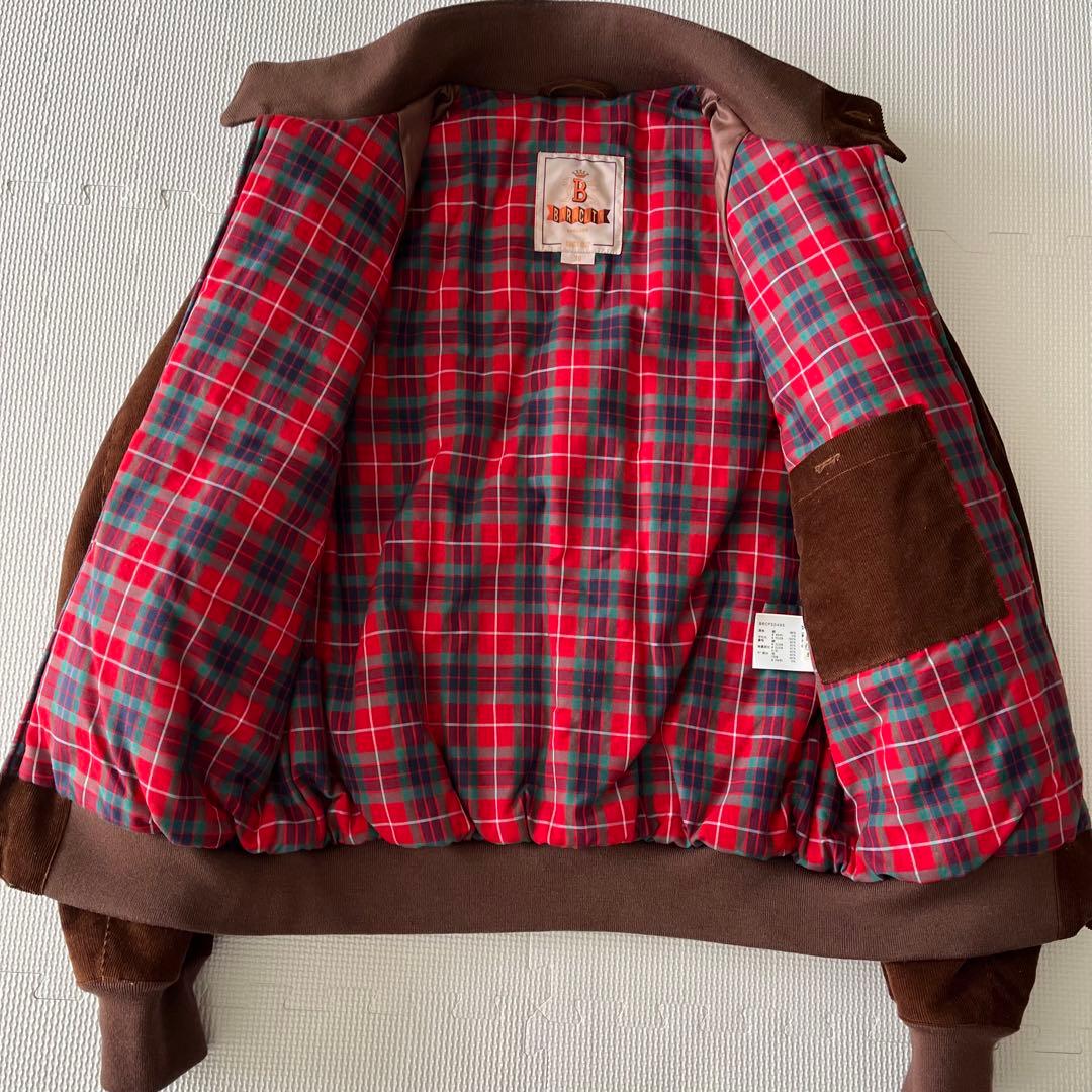 極美品 BARACUTA G9 コーデュロイ 38 ブラウン 中綿 サーモア