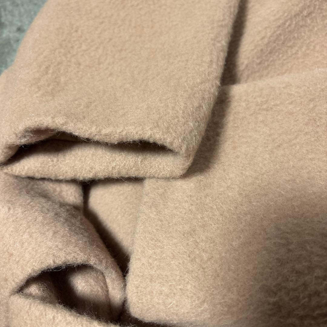 【美品】モヘアロングガウンコート、Whim Gazette大草直子コラボ腰ベルト