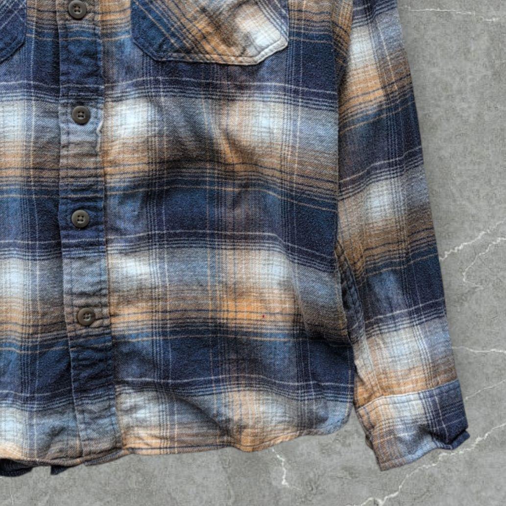 b*e様 ペンドルトン BORNSIDE チェック ネルシャツ ブルー系 Lサイ