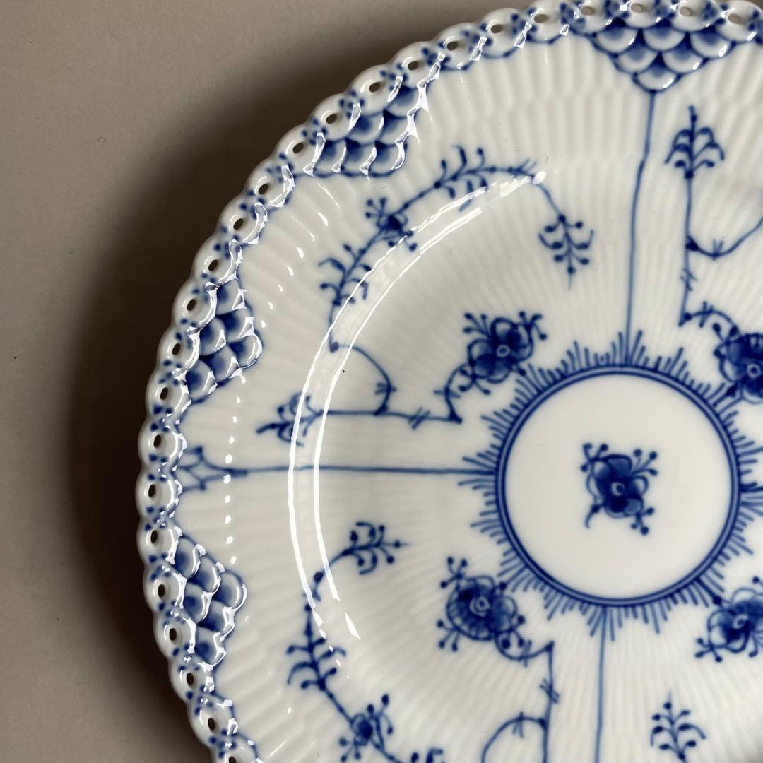 ロイヤルコペンハーゲン フルレース プレート 2枚セット 19cm