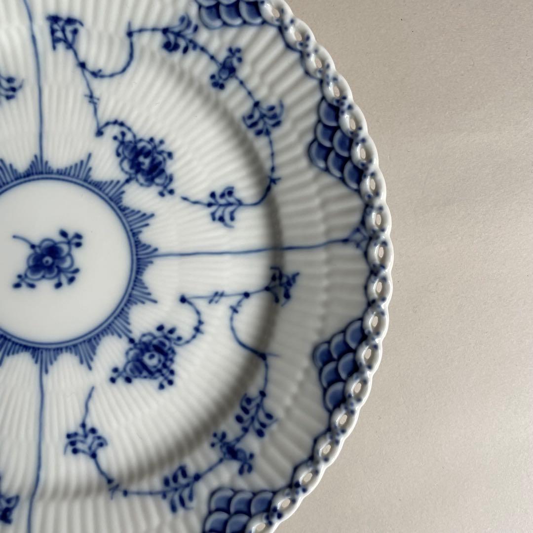 ロイヤルコペンハーゲン フルレース プレート 2枚セット 19cm