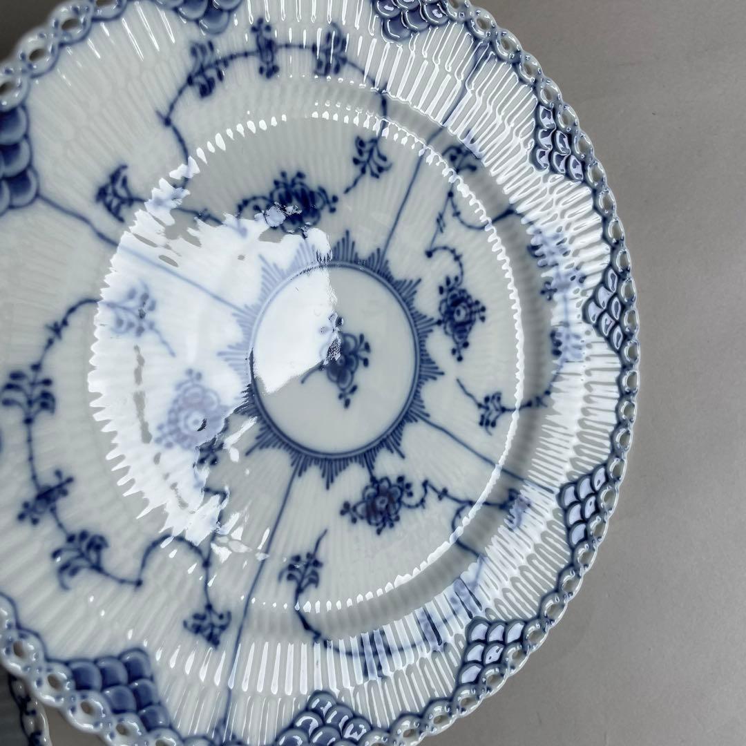 ロイヤルコペンハーゲン フルレース プレート 2枚セット 19cm